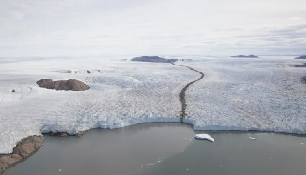 Aerial photos from the 1980s and 1990s show that Greenland has lost large quantities of ice before, but also that the ice-mass loss ceased later on. New research questions the precision of existing climate models. (Photo: Niels Korsgaard, Natural History Museum of Denmark) Aerial photos from the 1980s and 1990s show that Greenland has lost large quantities of ice before, but also that the ice-mass loss ceased later on. New research questions the precision of existing climate models. (Photo: Niels Korsgaard, Natural History Museum of Denmark)