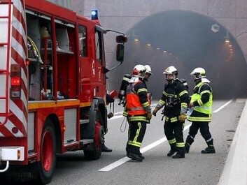 Firefighters in the study revealed that they can be more scared of a traffic accident and cancer than running into a burning building. (Photo: Colourbox) Firefighters in the study revealed that they can be more scared of a traffic accident and cancer than running into a burning building. (Photo: Colourbox)