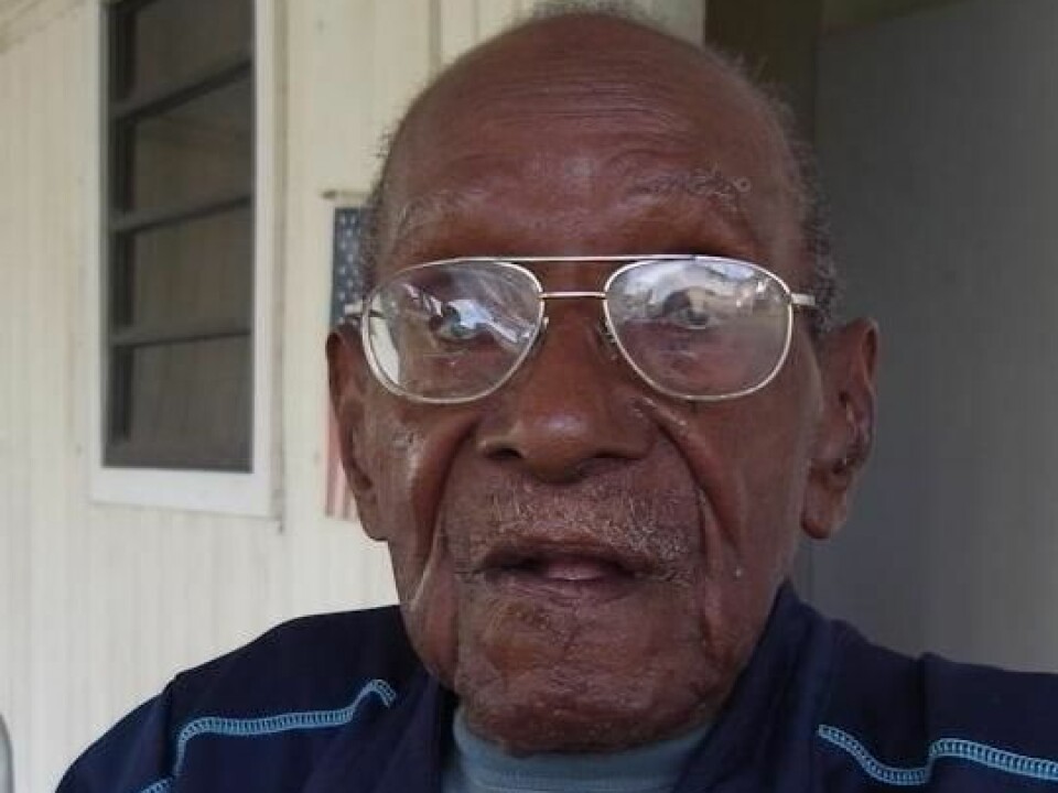 Mr. Barnes is a veteran. Aged 101, he remembers the day Denmark sold off the islands in 1917. He's pleased that the Virgin Islands are now US territory and has hung the American flag on the wall. The status of the Virgin Islands as ‘unincorporated territory’ under the US means that the locals cannot vote in the presidential elections – but also that they are exempt from ‘federal taxes’. “I am sorry that we cannot vote in the presidential elections,” he says (Photo: Maj Bach Madsen)