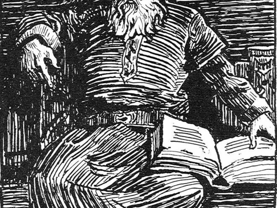 Snorri Sturluson is regarded as one of the greatest saga recorders. (Portrait by Christian Krohg. Wikipedia)