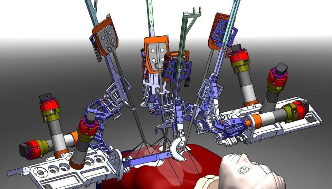 A new mathematical method can determine whether or not a patient is safe in the hands of a robot surgeon. (Photo: Jacob Rosen, Bionics Lab, University of California) A new mathematical method can determine whether or not a patient is safe in the hands of a robot surgeon. (Photo: Jacob Rosen, Bionics Lab, University of California)