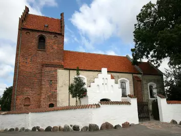 St. Jørgensbjerg Church in Roskilde was built in 1080 – by English builders? (Photo: Ib Rasmussen)