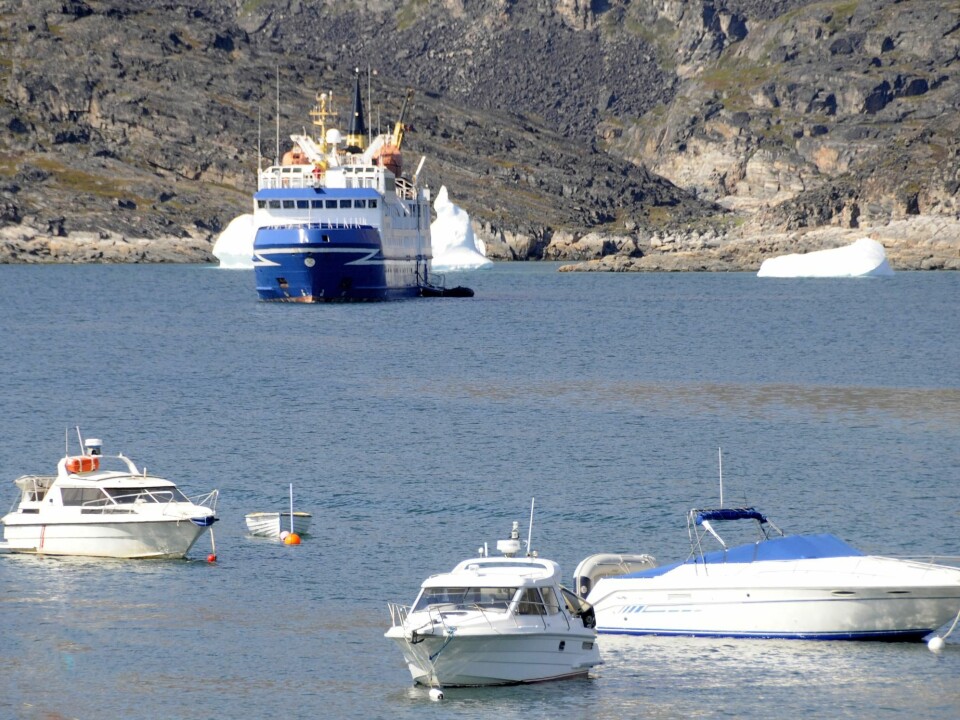 As the ice melts, new sailing routes for shipping – such as the Northwest Passage north of Canada and the Northeast Passage north of Russia – and new opportunities for tourism in the form of cruise ships become available. However, not all Greenlanders agree that this development is desirable. (Photo: Helle Kjær/Colourbox)