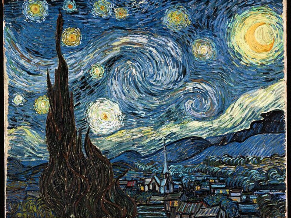 Vincent van Gogh painted Starry Night in 1889. It depicts the view from a window of the sanatorium at Saint-Remy where he committed himself. (Photo: Wikimedia Commons)