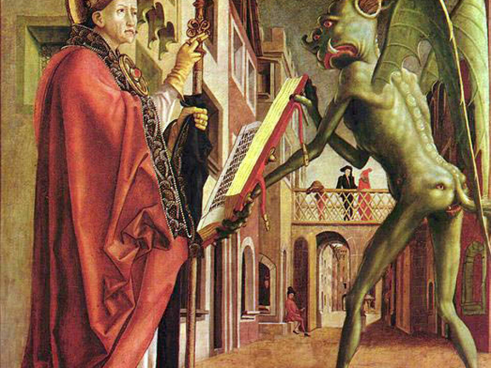 According to Catholic theology, not only God, but also Satan, can bring about unexplainable phenomena. The Vatican’s theologians therefore scrutinise all testimonies to eliminate the possibility that Satan has been involved in the mysterious circumstances. Only then can the Church regard a healing as a miracle. (Artist: Michael Pacher, ‘Saint Augustine and the Devil, painted between 1471 and 1475)