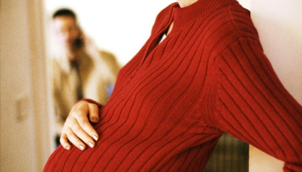 Up to 19 percent of pregnant women are depressed. (Photo: Colourbox) Up to 19 percent of pregnant women are depressed. (Photo: Colourbox)