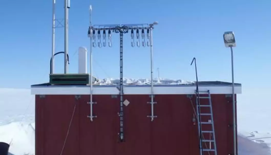 The new research station will be a huge upgrade from the modest air measurement shed that researchers have been using up to now. (Photo: Arctic Research Centre)