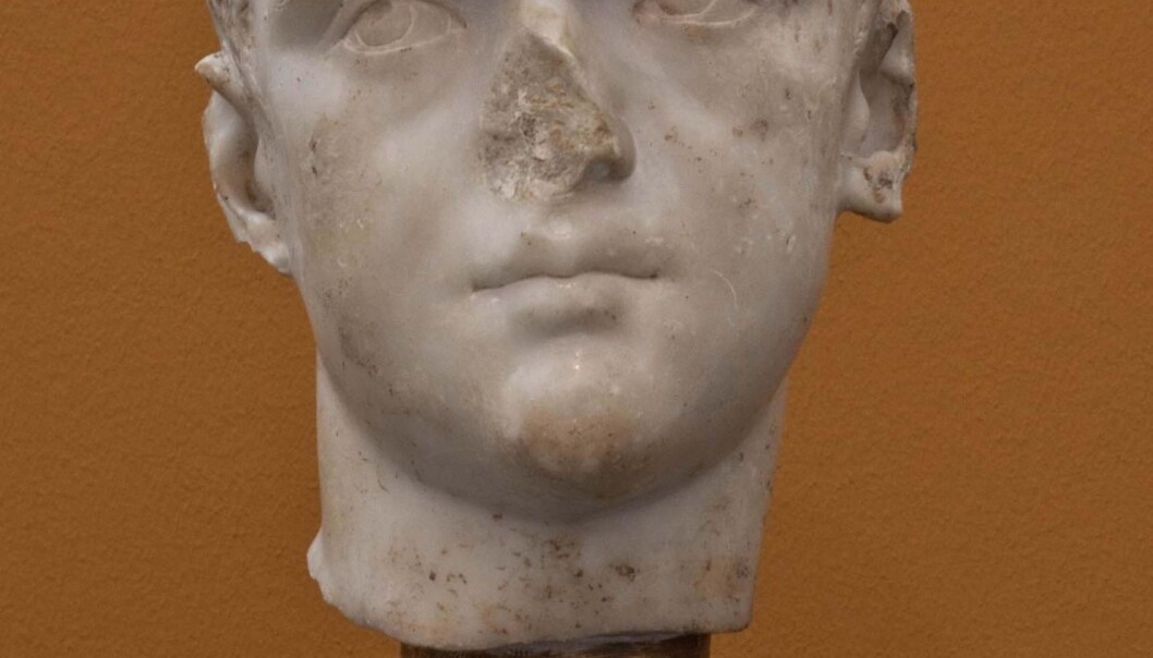 The ‘Portrait of a young Roman’ is not just missing a nose. The colours are gone too. Researchers at a Danish museum are currently working on a copy of the sculpture in an effort to determine its original colours. (Photo: Ny Carlsberg Glyptotek) The ‘Portrait of a young Roman’ is not just missing a nose. The colours are gone too. Researchers at a Danish museum are currently working on a copy of the sculpture in an effort to determine its original colours. (Photo: Ny Carlsberg Glyptotek)