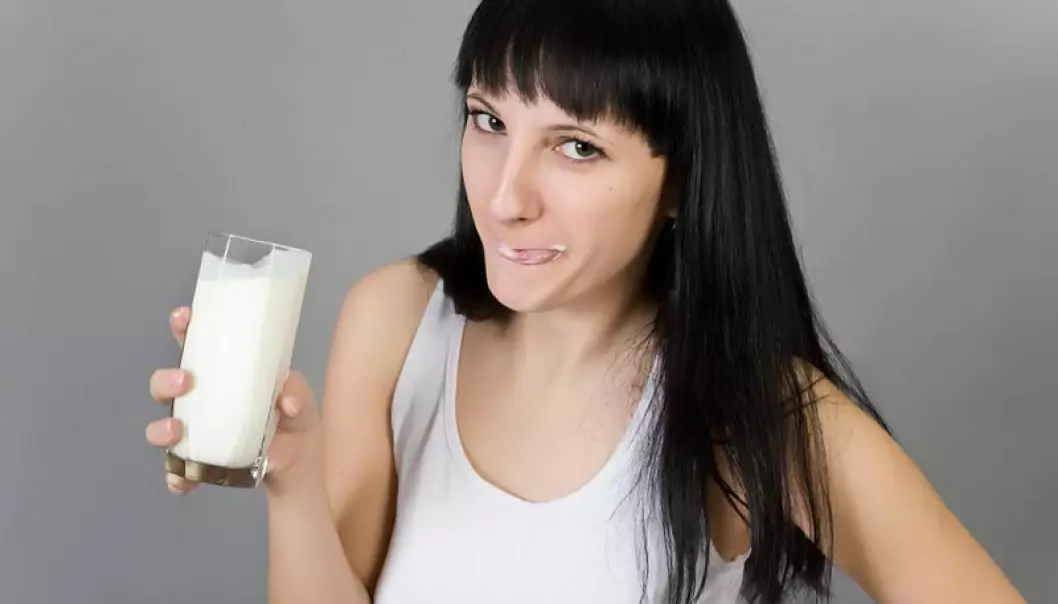 Allergies to e.g. milk may be caused by airborne proteins that penetrate the skin, new study finds. (Photo: Colourbox)