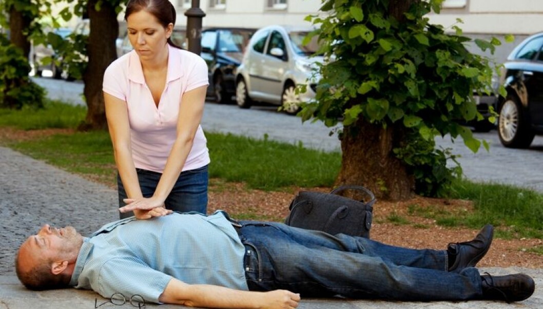Two million Swedes have been trained to do CPR. (Photo: Colourbox)