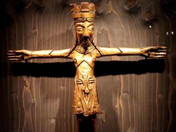 One of the earliest Nordic versions of the Jesus figure. (Photo: Asbjørn Mølgaard Sørensen) One of the earliest Nordic versions of the Jesus figure. (Photo: Asbjørn Mølgaard Sørensen)