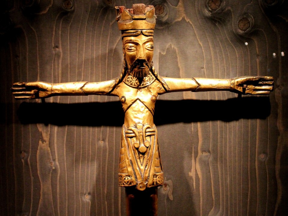 One of the earliest Nordic versions of the Jesus figure. (Photo: Asbjørn Mølgaard Sørensen)