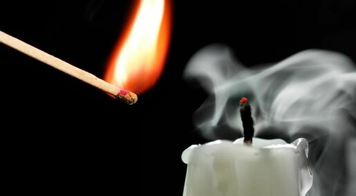 Our homes are filled with soot nanoparticles from candle flames