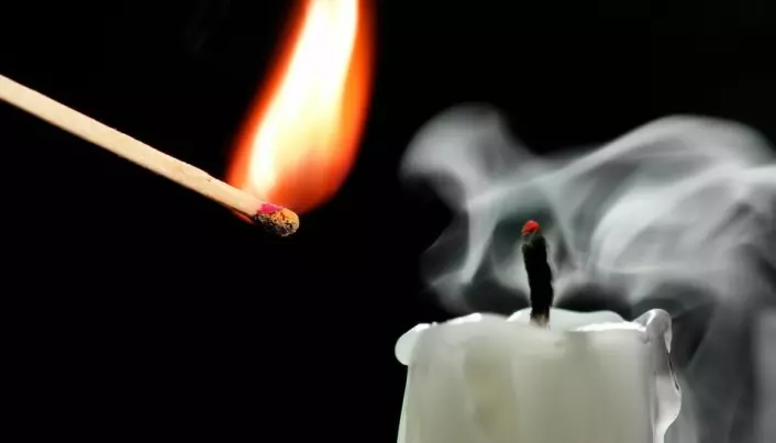 Our homes are filled with soot nanoparticles from candle flames