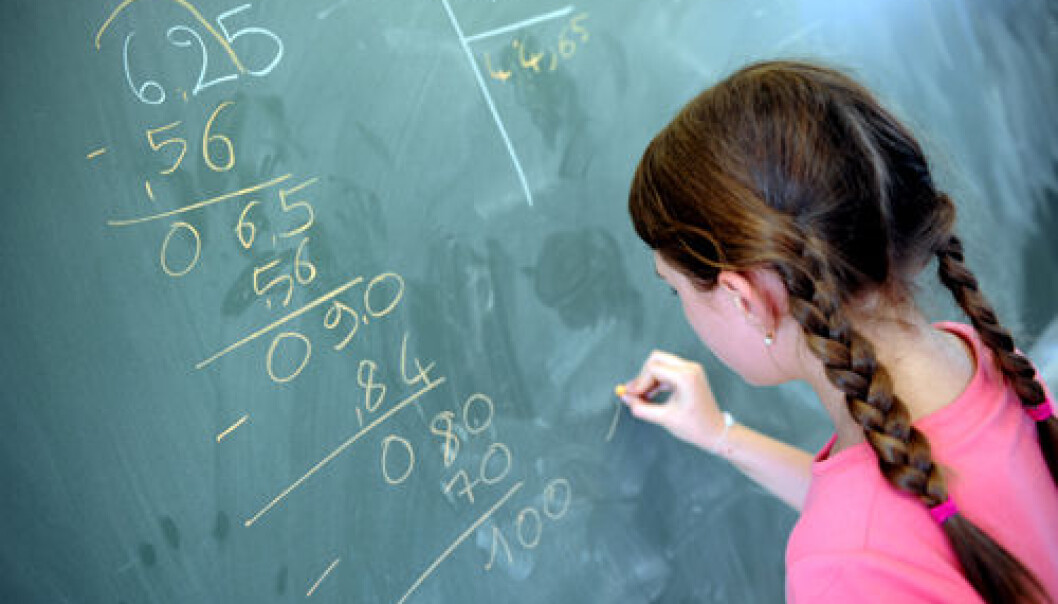 Mounting attention is being given to dyscalculia ― serious learning problems with mathematics. (Photo: Colourbox) Mounting attention is being given to dyscalculia ― serious learning problems with mathematics. (Photo: Colourbox)