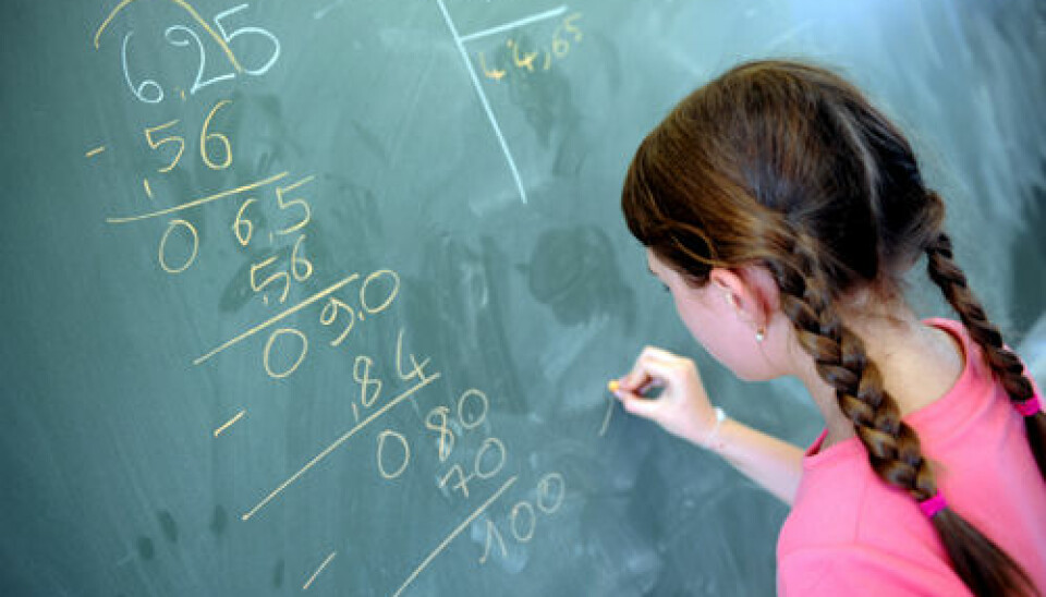 Mounting attention is being given to dyscalculia ― serious learning problems with mathematics. (Photo: Colourbox)