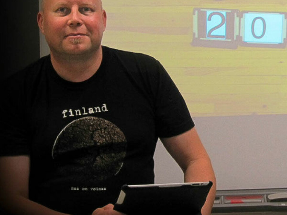Kimmo Nyyssönen is the project coordinator. (Photo: Leena Hartikainen)