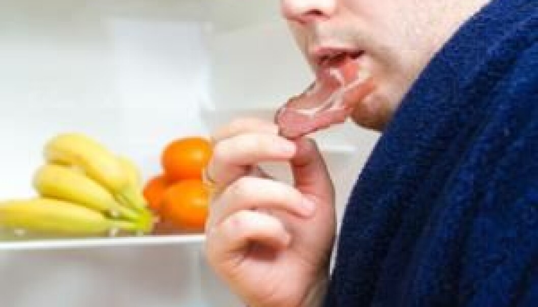 If you can eat a lot more food than your friends, it may be because you received insufficient nutrition when you were in your mother’s womb. (Photo: <a href=" http://www.shutterstock.com/" target="_blank">Shutterstock</a>) If you can eat a lot more food than your friends, it may be because you received insufficient nutrition when you were in your mother’s womb. (Photo: <a href=" http://www.shutterstock.com/" target="_blank">Shutterstock</a>)