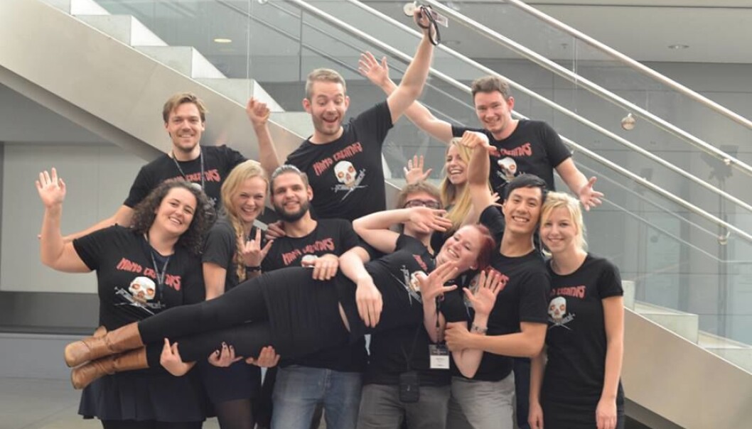 The Nano Creators team: Ane Helene Langvad Andreassen, Minh Lon Lu, Caroline Filippa Langfeldt Knabe, Malthe Hansen-Bruun, Mikkel Bach Skovsgaard, Nadia Nasser Petersen, Veronica Liv Andersen and Julie Stokkebro Schmøkel. The Nano Creators team: Ane Helene Langvad Andreassen, Minh Lon Lu, Caroline Filippa Langfeldt Knabe, Malthe Hansen-Bruun, Mikkel Bach Skovsgaard, Nadia Nasser Petersen, Veronica Liv Andersen and Julie Stokkebro Schmøkel.