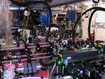The NIST laboratory in the US where the experiment was carried out. (Credit NIST). The NIST laboratory in the US where the experiment was carried out. (Credit NIST).