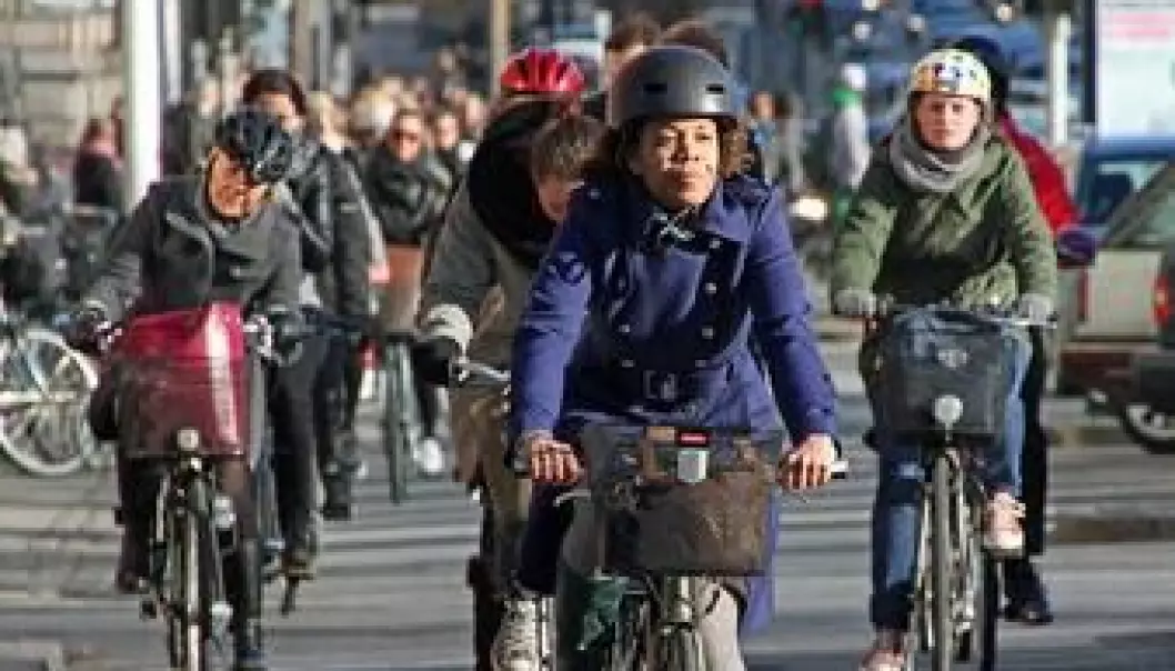 The safety benefits of bicycle helmets have been exaggerated, new study suggests. (Photo: Colourbox)