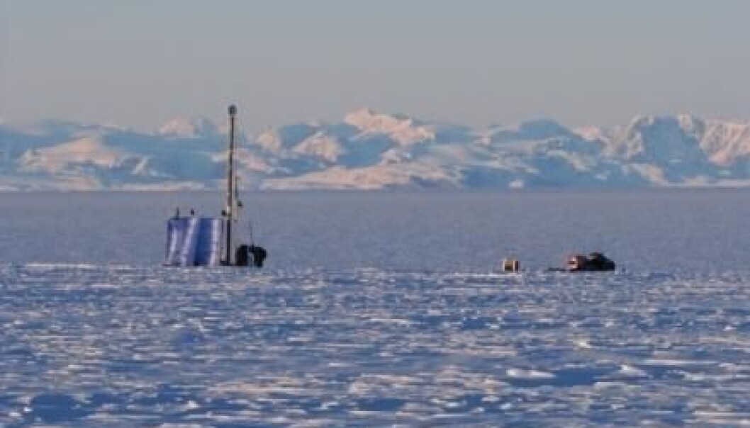The scientists initially wanted to study the amount of snowfall in southern Greenland but ended up discovering an aquifer that is larger than Denmark. (Photo: Evan Burgess) The scientists initially wanted to study the amount of snowfall in southern Greenland but ended up discovering an aquifer that is larger than Denmark. (Photo: Evan Burgess)