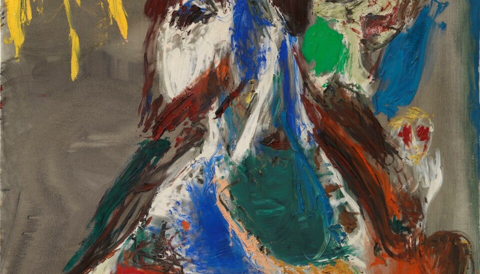‘Le soleil m'emmerde’ (I'm sick and tired of the sun) was painted in 1961 after Asger Jorn had his international breakthrough. (Photo: Museum Jorn/National Museum of Denmark)