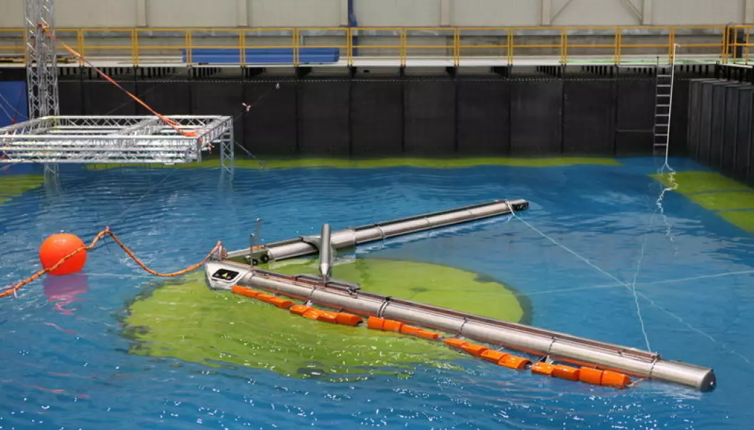In September, Weptos was tested in waves up to one meter high in a large tank in Santander, Spain. According to the researchers, the unit performed “extraordinarily well”. (Photo. Weptos)