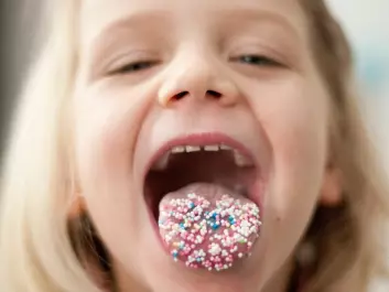 Children who consume a lot of sugar can develop a preference for sweet tastes. This may persist in adulthood. (Photo: Jan Haas/NTB Scanpix)
