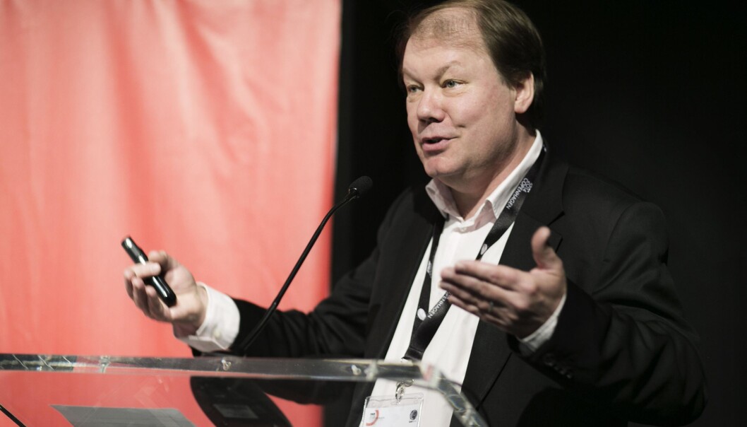 A new study brings scientists closer to being able to predict disease development in human populations. Lead author Professor Søren Brunak (photo) presented the new study during a talk at the science conference Euroscience Open Forum 2014 in Copenhagen. (Photo: ESOF2014) A new study brings scientists closer to being able to predict disease development in human populations. Lead author Professor Søren Brunak (photo) presented the new study during a talk at the science conference Euroscience Open Forum 2014 in Copenhagen. (Photo: ESOF2014)