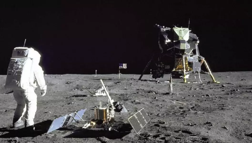 In 1969 Apollo 11 was the first manned mission on the Moon -- the picture shows Buzz Aldrin on the mission. Since then scientists have wondered if it could be possible to carry out mining on the Moon. According to a Danish scientist, we are close to that point. (Photo: Neil Armstrong/NASA)