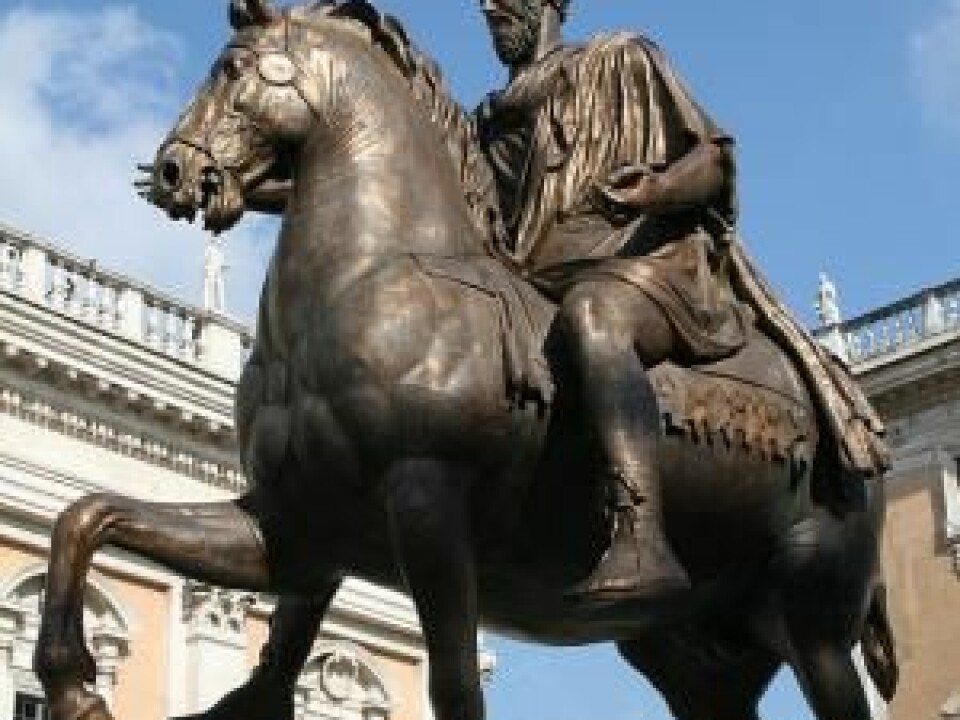 The Roman Emperor Marcus Aurelius was one source of inspiration for Brinkmann’s criticism of the self-help and coaching wave. He was a Stoic and made a virtue of standing firmly as to who he was as a person (Photo: Jean-Pol GRANDMONT).