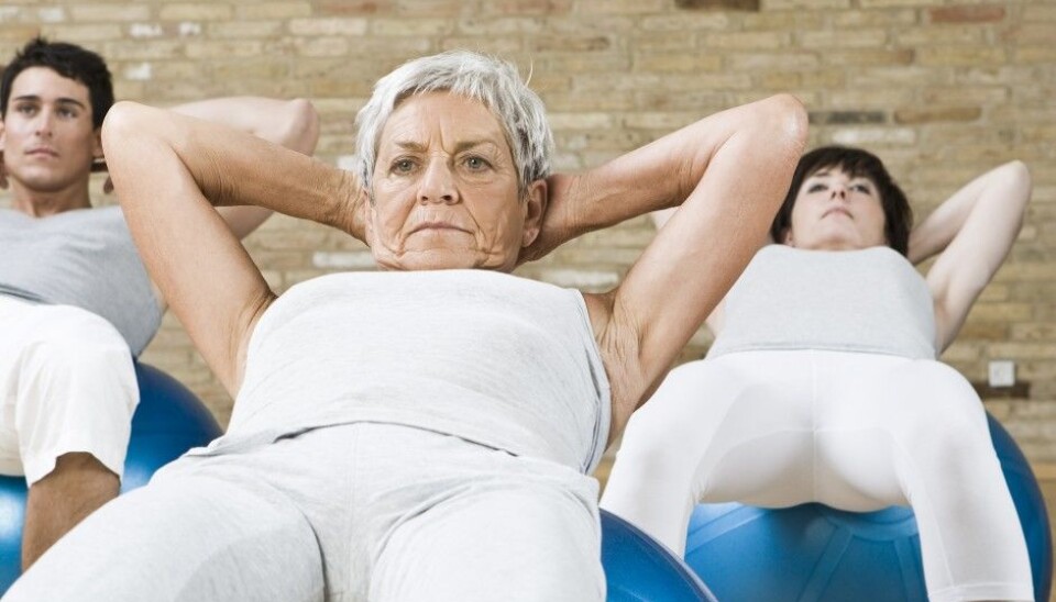 Physical activity brings a host of health benefits, also mental ones. The older generation also needs to take time out for exercise. (Illustrative photo: Colourbox)