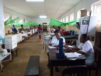 The hospital in Korogwe, Tanzania, where the research project is taking place. (Photo: Ali Salanti) The hospital in Korogwe, Tanzania, where the research project is taking place. (Photo: Ali Salanti)
