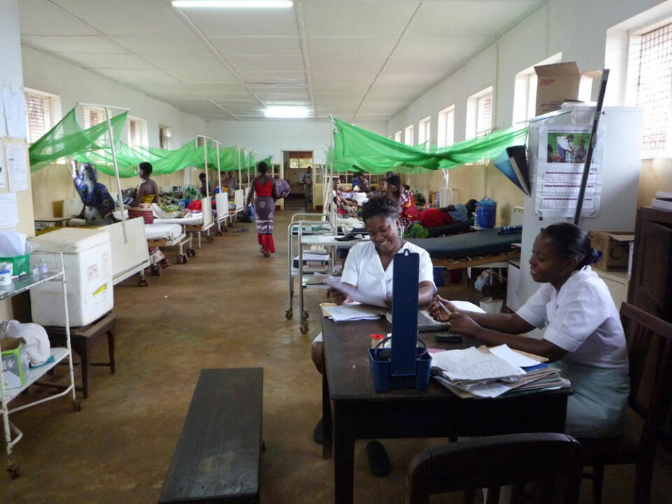 The hospital in Korogwe, Tanzania, where the research project is taking place. (Photo: Ali Salanti)
