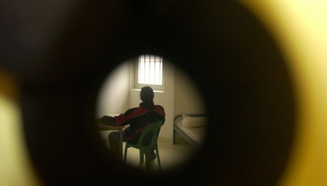 Imprisonment increases the risk of suicide by a factor of as much as 18. (Photo: Colourbox) Imprisonment increases the risk of suicide by a factor of as much as 18. (Photo: Colourbox)