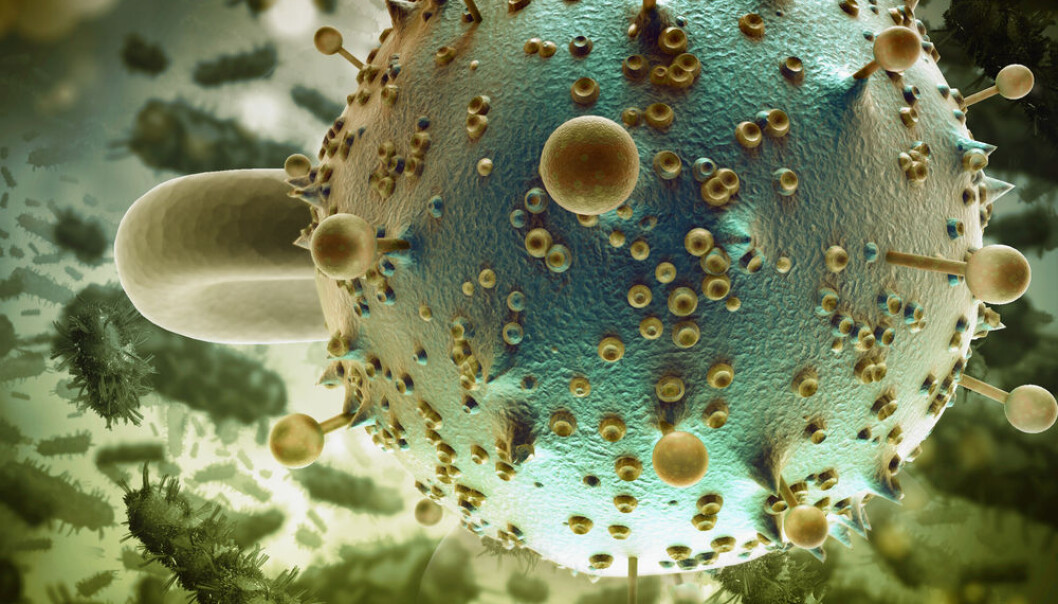 HIV can conceal itself inside the immune system's own cells. It therefore needs to be lured our before antibodies can be sent in to kill it off. (Photo: Shutterstock HIV can conceal itself inside the immune system's own cells. It therefore needs to be lured our before antibodies can be sent in to kill it off. (Photo: Shutterstock