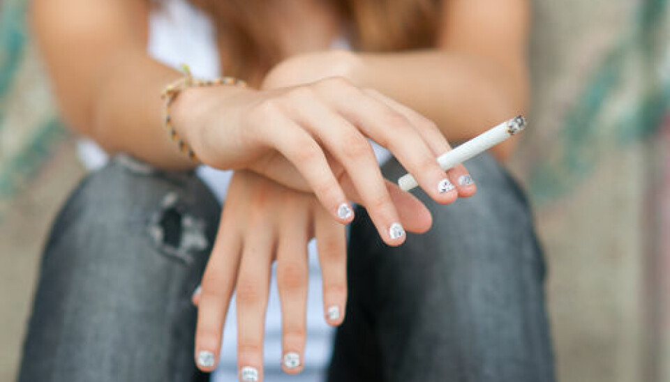 Do you smoke to keep your weight down? It's a poor excuse -- even though the connection between lower body weight and smoking has once again been confirmed. (Photo: Shutterstock)