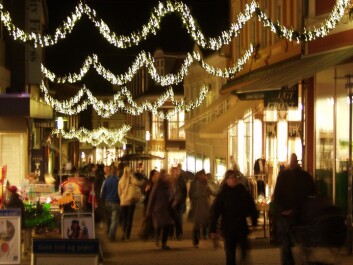 Playing Christmas music in shops is good for business. Shoppers are subconsciously affected by the music played in-store. (Photo: Colourbox) Playing Christmas music in shops is good for business. Shoppers are subconsciously affected by the music played in-store. (Photo: Colourbox)