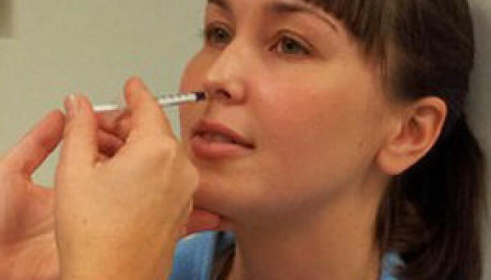 Testing nasal vaccine for HIV treatment