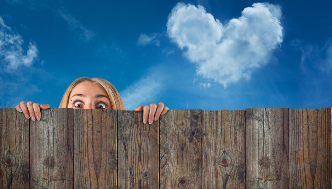 Political persuasion is more important than skin colour. New research shows that we recognise group identities according to each specific situation. (Photo: <a href="http://www.shutterstock.com/pic-158938895/stock-photo-curious-hide-woman-girl-cloud-heart-shape-blue-sky-background.html" target="_blank">Shutterstock</a>) Political persuasion is more important than skin colour. New research shows that we recognise group identities according to each specific situation. (Photo: <a href="http://www.shutterstock.com/pic-158938895/stock-photo-curious-hide-woman-girl-cloud-heart-shape-blue-sky-background.html" target="_blank">Shutterstock</a>)