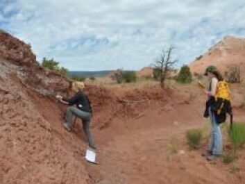 Scientists examining rocks at Ghost Ranch, New Mexico. The rocks tell us what life was like at the equator 212 million years ago. (Photo: Randall Irmis) Scientists examining rocks at Ghost Ranch, New Mexico. The rocks tell us what life was like at the equator 212 million years ago. (Photo: Randall Irmis)