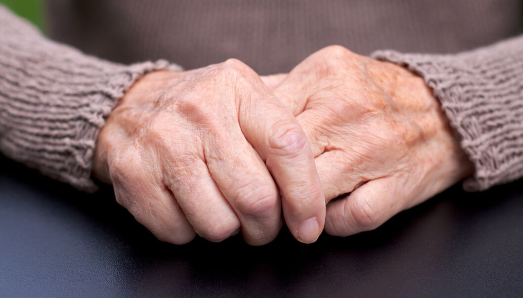 Many cases of Parkinson's appear to start in the gut, new research shows. The new findings may bring us closer to understanding the causes of Parkinson's disease. (Photo: <a href="http://www.shutterstock.com/da/pic-216445819/stock-photo-picture-of-a-wrinkled-elderly-hand.html" target="_blank">Shutterstock</a>) Many cases of Parkinson's appear to start in the gut, new research shows. The new findings may bring us closer to understanding the causes of Parkinson's disease. (Photo: <a href="http://www.shutterstock.com/da/pic-216445819/stock-photo-picture-of-a-wrinkled-elderly-hand.html" target="_blank">Shutterstock</a>)