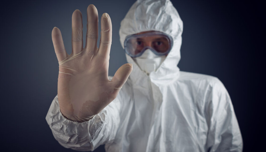 Scientists have sequenced almost 5,000 strains of group strep A bacteria, and identified the genetic changes that that can make it particularly virulent. They hope that new treatments and rapid tests can now be developed to halt the spread of these harmful pathogens. (Photo: <a href="http://www.shutterstock.com/da/pic-223301332/stock-photo-medical-health-care-worker-showing-stop-sign-with-hand-entrance-is-forbidden-in-quarantine-zone.html" target="_blank">Shutterstock</a>) Scientists have sequenced almost 5,000 strains of group strep A bacteria, and identified the genetic changes that that can make it particularly virulent. They hope that new treatments and rapid tests can now be developed to halt the spread of these harmful pathogens. (Photo: <a href="http://www.shutterstock.com/da/pic-223301332/stock-photo-medical-health-care-worker-showing-stop-sign-with-hand-entrance-is-forbidden-in-quarantine-zone.html" target="_blank">Shutterstock</a>)
