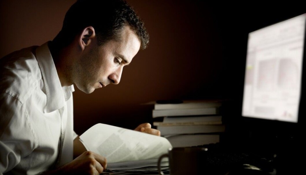 Researchers have found that people who worked more than 55 hours a week ran a 33 percent higher risk of a stroke than those working the standard 35-40 hours per week. (Photo: Microstock) Researchers have found that people who worked more than 55 hours a week ran a 33 percent higher risk of a stroke than those working the standard 35-40 hours per week. (Photo: Microstock)