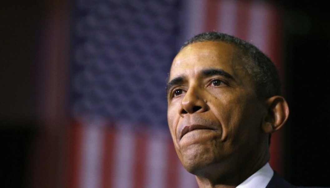 Barack Obama is known for using pauses in his speeches for emphasising his points. These well-placed breaks make it easier for people to remember what was said. Here the American president is making one of those pauses in his speech at Pellissippi State Community College in Knoxville, earlier this year. (Photo: Kevin Lamarque, Reuters) Barack Obama is known for using pauses in his speeches for emphasising his points. These well-placed breaks make it easier for people to remember what was said. Here the American president is making one of those pauses in his speech at Pellissippi State Community College in Knoxville, earlier this year. (Photo: Kevin Lamarque, Reuters)