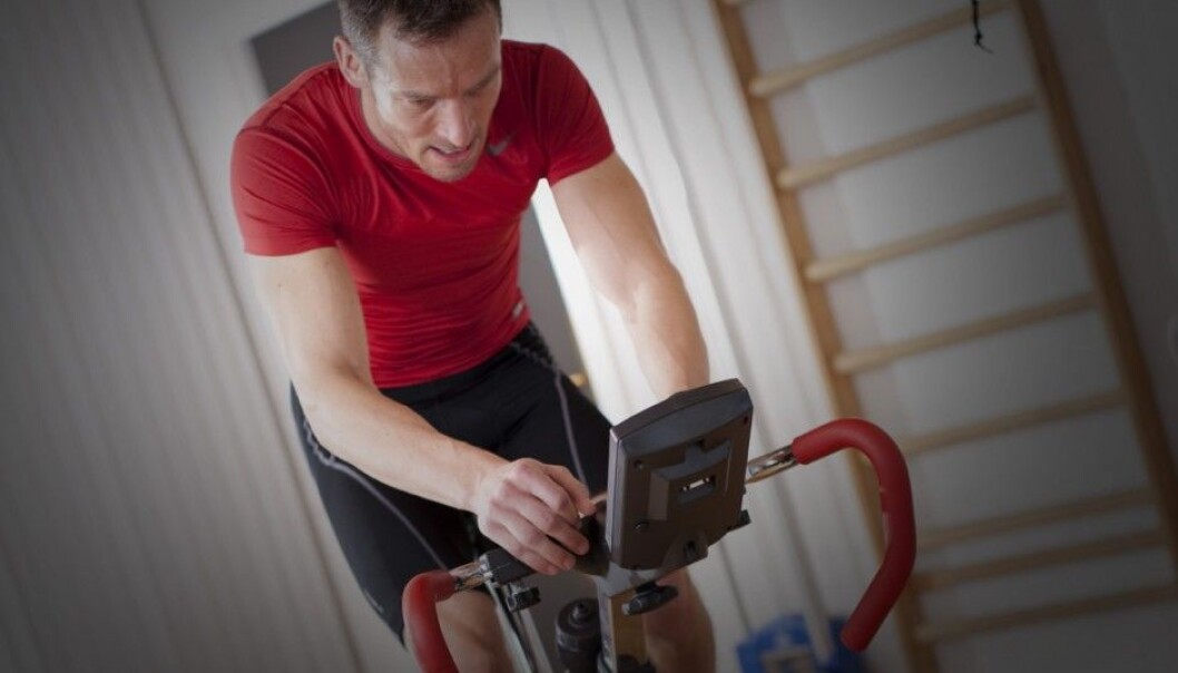 A study of men in their 20s showed that the long-term effects of intense interval training is due to the body’s reaction to the damage that is done to muscles during the training intervals. The mechanism was also confirmed by experiments on muscle cells from mice. (Photo: Colourbox) A study of men in their 20s showed that the long-term effects of intense interval training is due to the body’s reaction to the damage that is done to muscles during the training intervals. The mechanism was also confirmed by experiments on muscle cells from mice. (Photo: Colourbox)