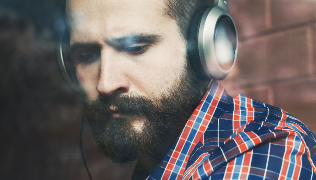 Your choice of music during times of strife says a lot about how you process negative emotions and it may even be linked to anxiety and neuroticism, says new research. (Photo: <a href=http://www.shutterstock.com/da/pic-331764560/stock-photo-stylish-bearded-man-in-headphones-listening-to-music-near-window-with-reflection.html target=”blank_”>Shutterstock</a>) Your choice of music during times of strife says a lot about how you process negative emotions and it may even be linked to anxiety and neuroticism, says new research. (Photo: <a href=http://www.shutterstock.com/da/pic-331764560/stock-photo-stylish-bearded-man-in-headphones-listening-to-music-near-window-with-reflection.html target=”blank_”>Shutterstock</a>)