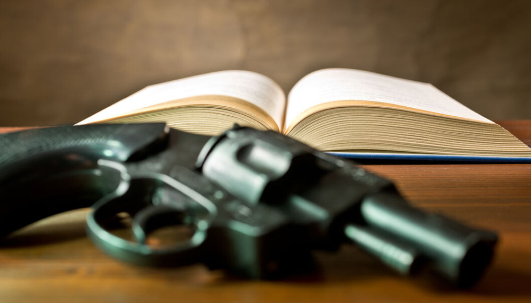 A story with a well-established plot activates different areas of the brain than one with a more erratic storyline, and has implications for the types of information we’re able to recall afterwards (Photo: <a href=http://www.shutterstock.com/pic-235047673/stock-photo-a-open-book-and-hundgun-on-the-brown-tablle.html
target="blank_">Shutterstock</a>) A story with a well-established plot activates different areas of the brain than one with a more erratic storyline, and has implications for the types of information we’re able to recall afterwards (Photo: <a href=http://www.shutterstock.com/pic-235047673/stock-photo-a-open-book-and-hundgun-on-the-brown-tablle.html
target="blank_">Shutterstock</a>)