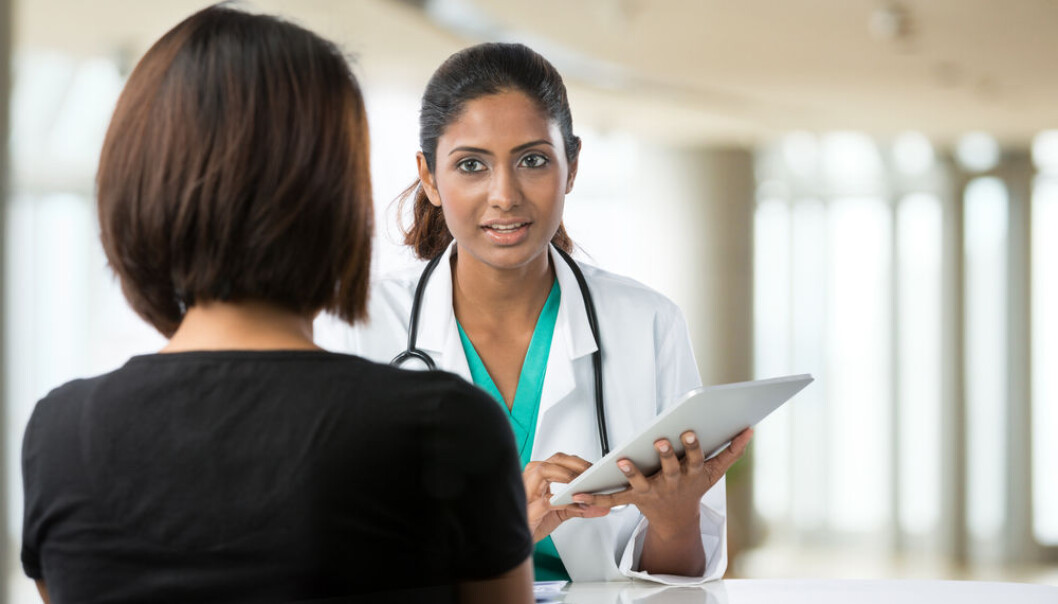 Individualised care of type-2 diabetes patients who also suffer from a mental illness, could be the difference between life and death for some patients. (Photo: <a href=http://www.shutterstock.com/da/pic-110078714/stock-photo-indian-doctor-talking-with-female-patient-in-doctors-office.html target="blank_">Shutterstock</a>) Individualised care of type-2 diabetes patients who also suffer from a mental illness, could be the difference between life and death for some patients. (Photo: <a href=http://www.shutterstock.com/da/pic-110078714/stock-photo-indian-doctor-talking-with-female-patient-in-doctors-office.html target="blank_">Shutterstock</a>)